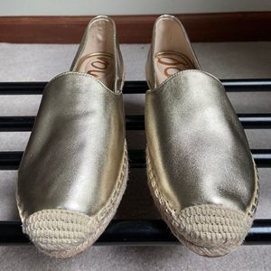 SAM EDELMAN Women Kesia Leather Espadrille NEW